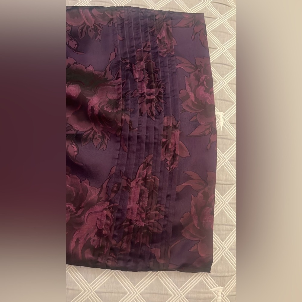 Eliza J Purple Floral Mini Dress - Picture 4 of 11
